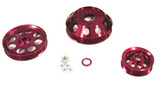 ISR Performance Light Weight Pulley Kit - Red - SR20DET S13