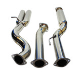 ISR Performance EP (Straight Pipes) Dual Tip Exhaust - Hyundai Genesis Coupe 2.0T 09+