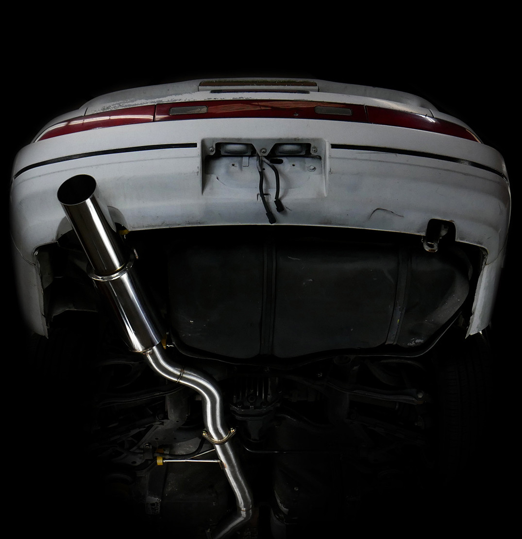 ISR Performance GT Single Exhaust | 1989-1994 Nissan 240SX (IS-GT-S13) main image 0
