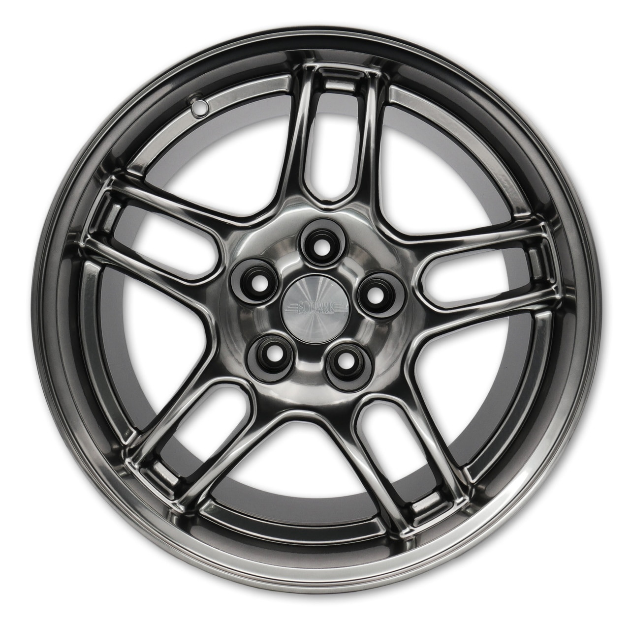 SQUARE Wheels G33 Model - 17x9 +15 5x114.3 - Hyper Black | Ace Up
