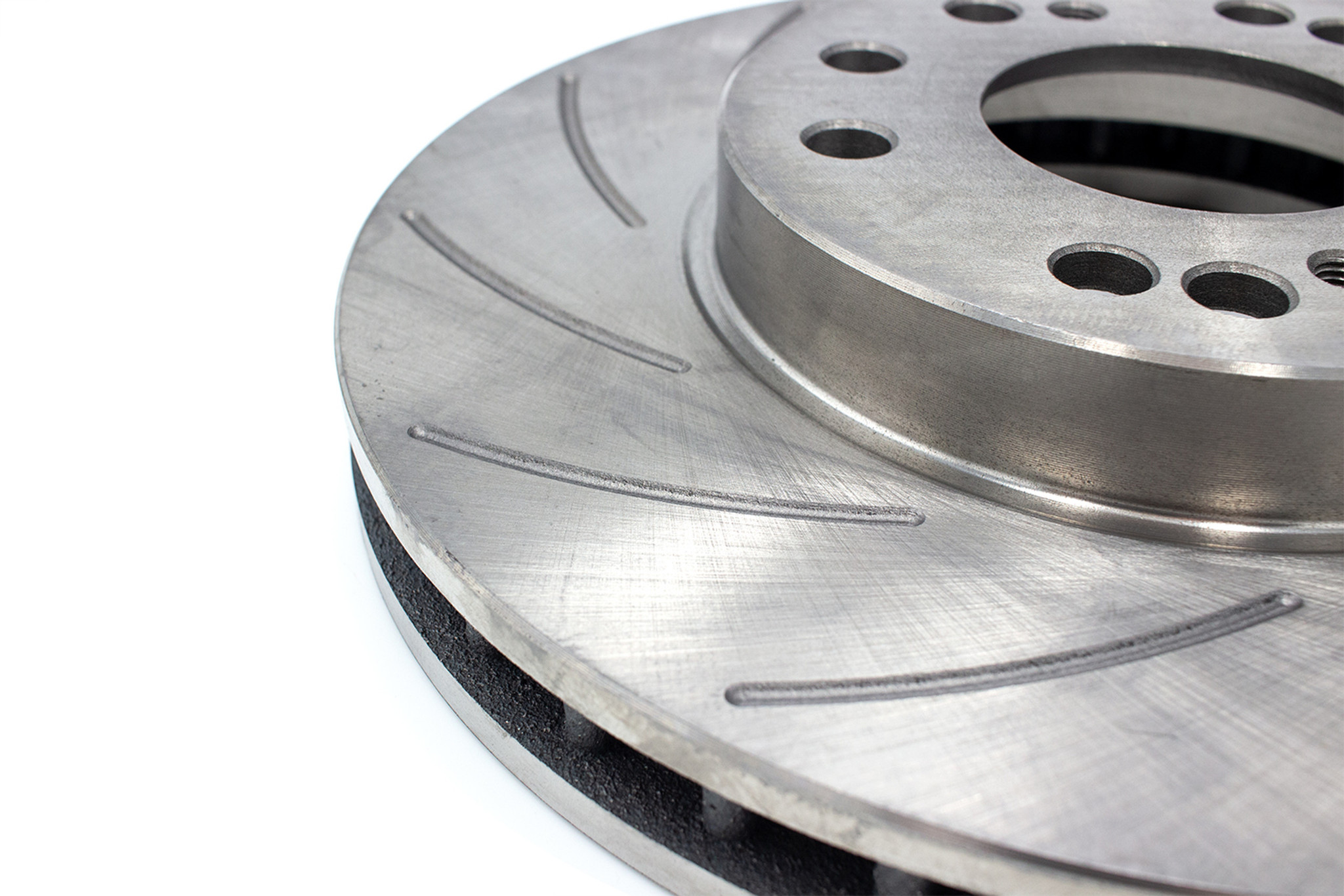 マカろーん Nissan 300zx Max Street Friction Slotted Front Brake Rotors