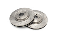 ROFU - Max Street Friction Slotted Front Rotors PAIR - Nissan 370Z Sport Z34 / Infiniti G37