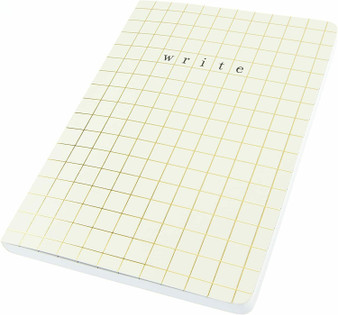 Write SCJ126 200 Page Lined Soft Cover Journal Notebook 6 x 8.25"