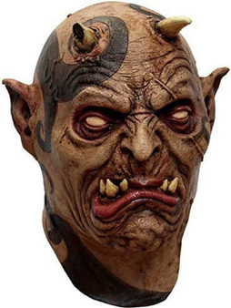 Devil's Ink Halloween Full Head Costume Latex Mask Cosplay Adult One Size