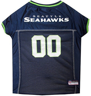 Pets First NFL Seattle Seahawks Pet Jersey, XX-Large