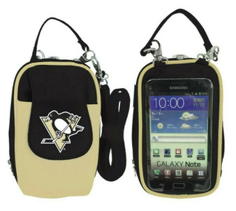 Pittsburgh Penguins Crossbody Purse Plus Touch XL with Shoulder Strap