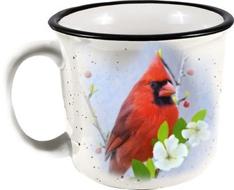 Cardinal 21557 Camper Coffee Mug Tea Cup 14 oz Ceramic