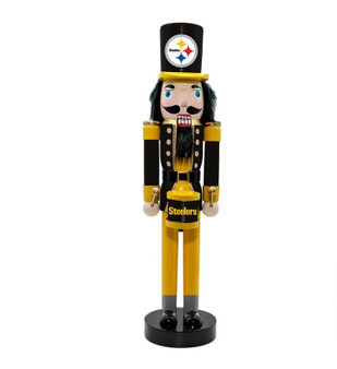 Pittsburgh Steelers NFL 14 Inch Nutcracker with Drum