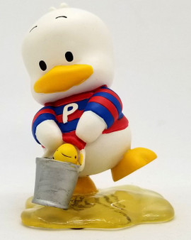 Pekkle with Fish PK89604 Pitch in a Pail Figurine Sanrio