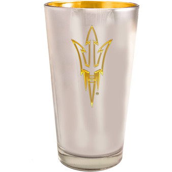 Arizona State Sun Devils NCAA Aluminum Electroplated Beer Pint Glass Cup 16 oz