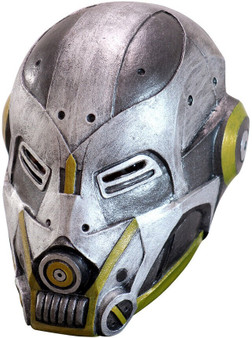 Sci-Fi Mech Robot Titan Full Head Costume Latex Mask Cosplay Adult One Size