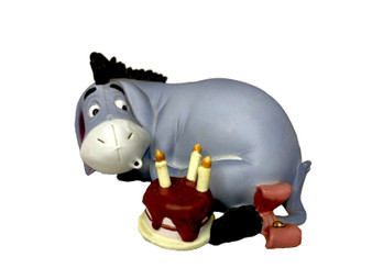 Disney Eeyore 300090 Pooh and Friends Birthdays They Come They Go They Come Again Porcelain Figurine