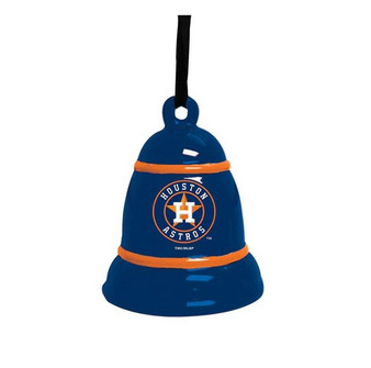 Houston Astros MLB 2309 Ceramic Bell Ornament