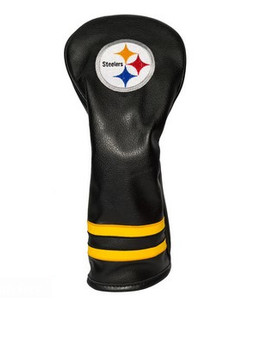 Pittsburgh Steelers Vintage Fairway Golf Club Head Cover Embroidered Logo