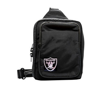 Las Vegas Raiders NFL 66DP Dash Pack Unisex Bag w/ Bottle Holder