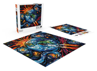 Galactic Journey by Aja Trier 300 Large Piece Jigsaw Puzzle Art of Play Images