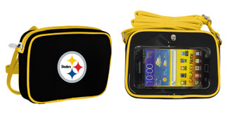 Steelers Deluxe Touchscreen Crossbody Bag Cell Phone Purse Carrying Case Charm14