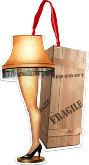 Leg Lamp 20561 Door Wall Hanger 12.5 x 18.5"