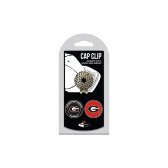 Georgia Bulldogs NCAA 21147 Cap Clip With 2 Markers Team Golf