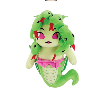 Medusa CH84668 3D Plush Mini Backpack 19" H