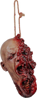 Decapitated Head 27952 Shotgun Blast Halloween Prop Figurine 4.8" H Latex