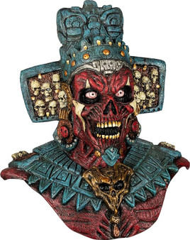 Mictlantecutli 30083 Aztec God Full Head Cosplay Costume Latex Mask Adult One Size