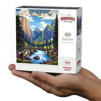 Yosemite National Park 90593 California 210 Piece Personal Mini Jigsaw Puzzle 9 x 11" Dowdle Boardwalk