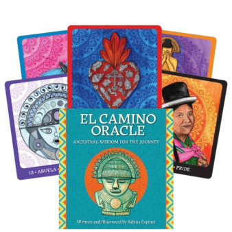 El Camino Oracle ECA44 Spanish English Titles Pre-Columbian Art Cards and Guidebook Sabina Espinet