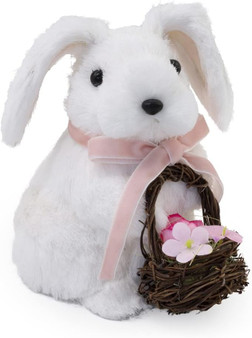 Bog The Bunny Dog Easter Plush Tabletop Figurine 5" H