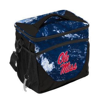 University of Mississippi Ole Miss Rebels NCAA 625 Insulated Lunch Box 24 Can Cooler Bag Blue Camo