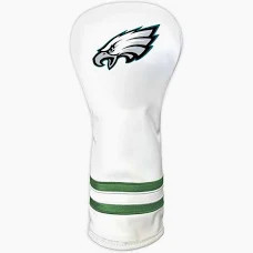 Philadelphia Eagles NFL Vintage Fairway Logo Golf Club Head Cover White