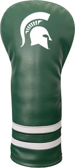 Michigan State Spartans NCAA Large Logo Vintage Fairway Golf Club Head Cover