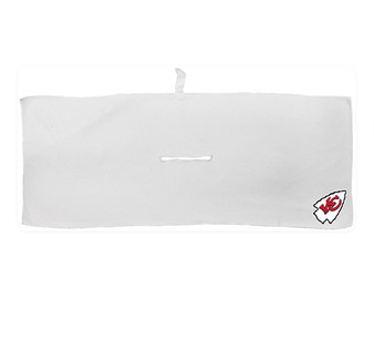 Kansas City Chiefs NFL 16 x 40" Team Golf Microfiber Waffle Towel White