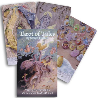 Tarot of Tides  Imaginative Storytelling Fantasy Artwork Oracle Cards and Guidebook Steven Hutton