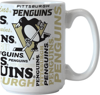 Pittsburgh Penguins 2790 NHL Team Spirit Ceramic Coffee Mug Tea Cup 15 oz