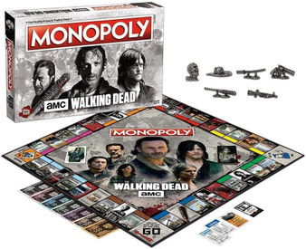 Monopoly AMC The Walking Dead Board Game 2-4 Players