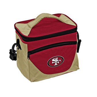 San Francisco 49ers NFL Halftime Insulated Lunch Box 24 Can Cooler Bag Royal Blue