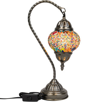 MOSAIC LAMP 14.5" TALL