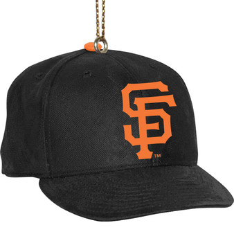 San Francisco Giants Baseball Cap Ornament 3" Resin