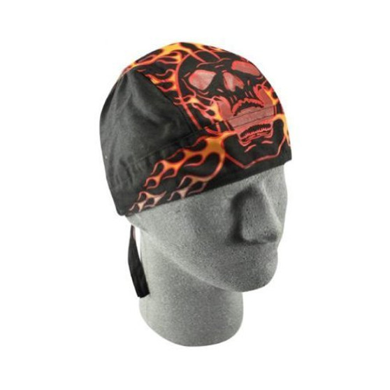 Zan Headgear Unisex Hell Skull Flydanna Road Hog Street Headwear,One Size