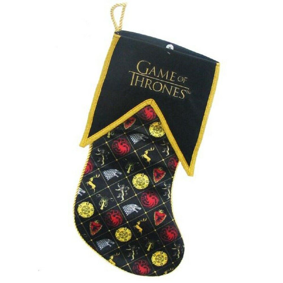 Kurt Adler Game of Thrones Christmas Stocking 19 Inch Long