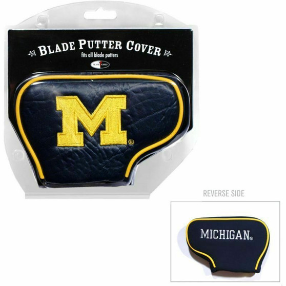 Michigan Wolverines NCAA Blade Putter Golf Club Headcover Embroidered