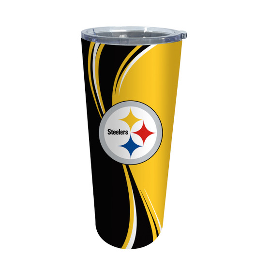 Pittsburgh Steelers NFL Stainless Steel Twist Tumbler 20 oz