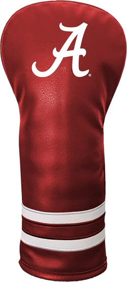 University of Alabama Crimson Tide NCAA Vintage Fairway Large Logo Golf Club Head Cover Red