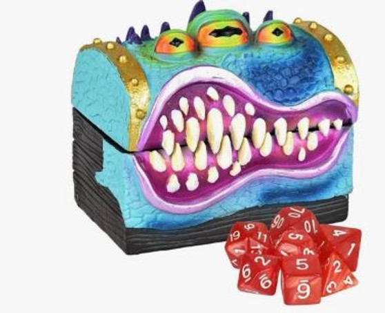 Monster RPG Dice Box 3415 Resin 3.8" L