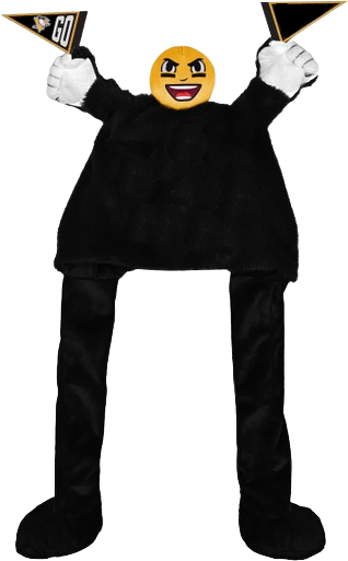 Pittsburgh Penguins 500718  Emoji Cheering Sidekick Hat Black