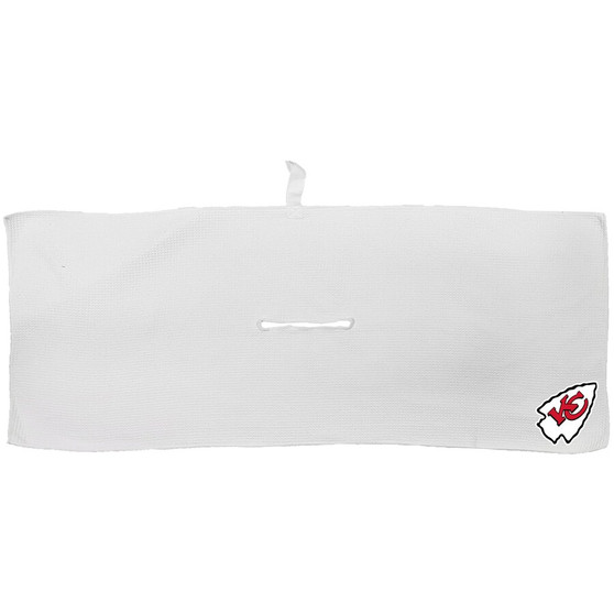 Kansas City Chiefs NFL 16 x 40" Team Golf Microfiber Waffle Towel White