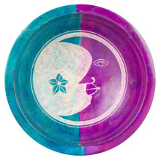 4" MOON STAR SOAPSTONE BOWL