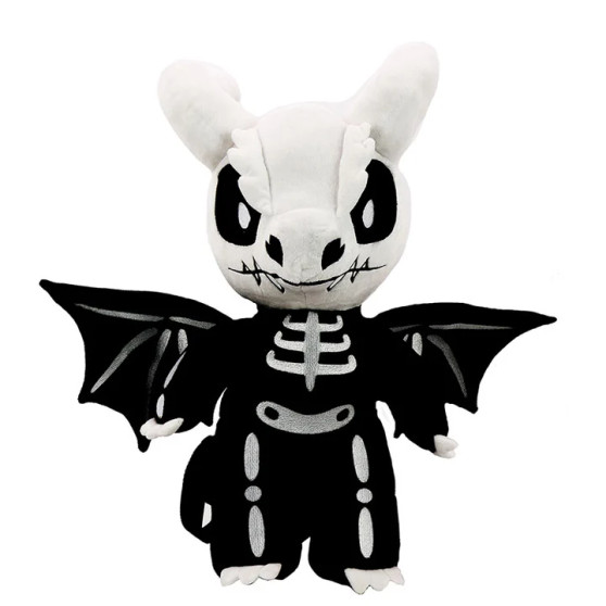 Skeleton Dragon CH84666 3D Plush Mini Backpack 19" H