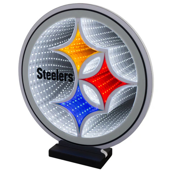 Pittsburgh Steelers NFL 3D LED Infinity Logo Light